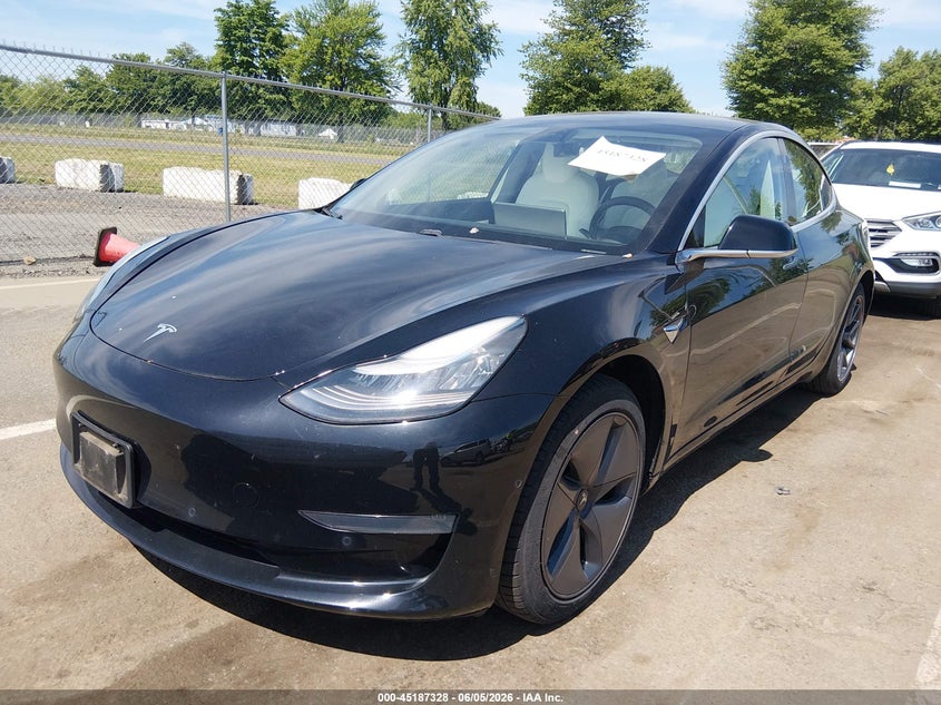 2019 Tesla Model 3 Long Range/Mid Range/Standard Range/Standard Range Plus VIN: 5YJ3E1EA4KF323543 Lot: 45187328