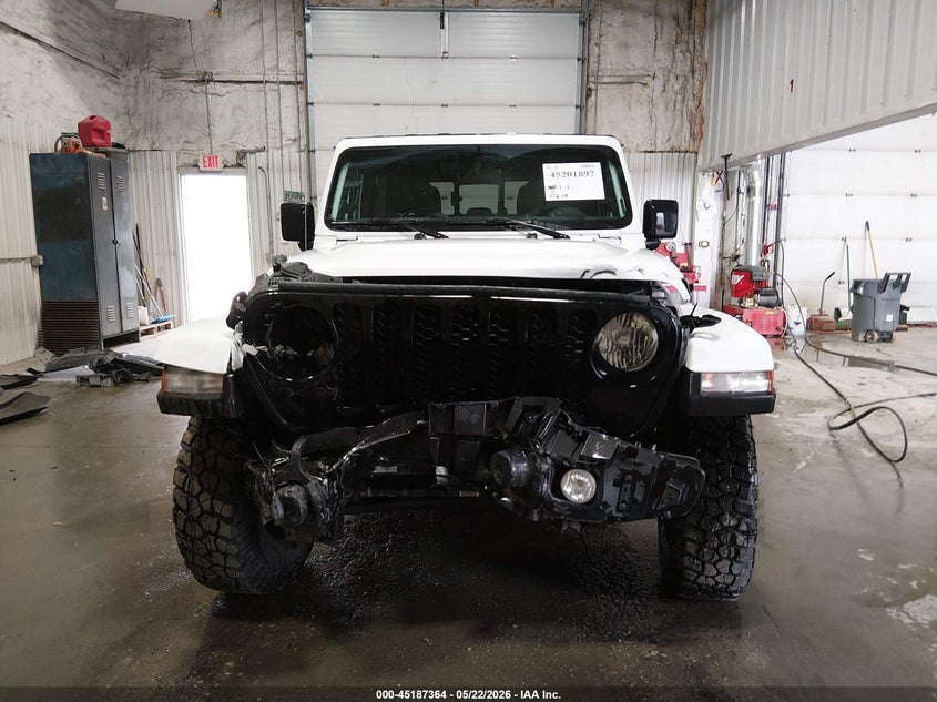 2023 Jeep Gladiator Willys 4X4 VIN: 1C6HJTAG5PL504346 Lot: 45187364