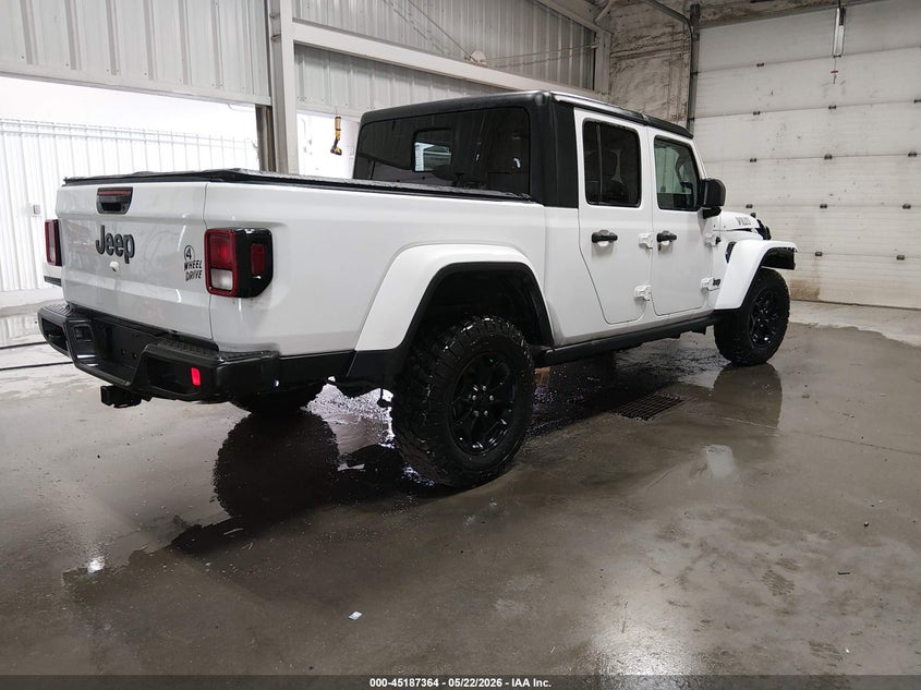 Vin: 1c6hjtag5pl504346, lot: 45685076, jeep gladiator willys 4x4 20234
