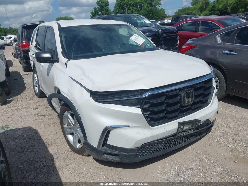 Vin: 5fnyg2h29pb005855, lot: 45685094, honda pilot 2wd lx 20231
