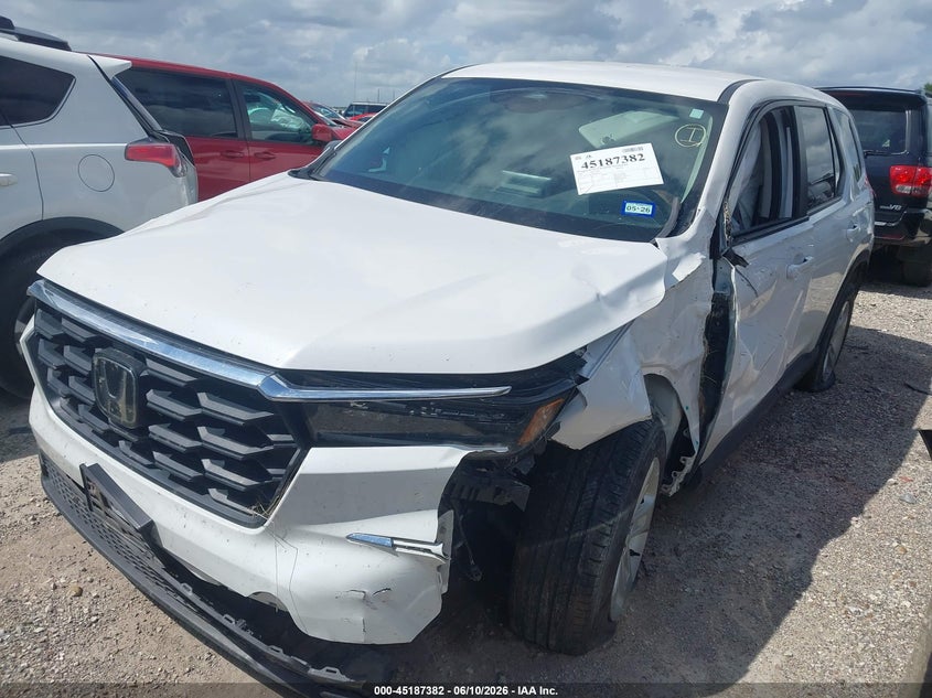 Vin: 5fnyg2h29pb005855, lot: 45685094, honda pilot 2wd lx 20232