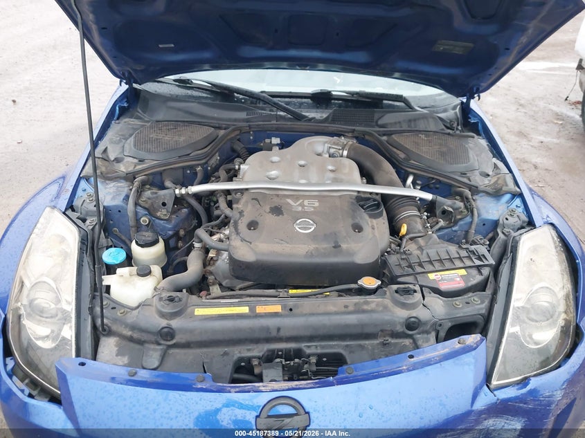 2006 Nissan 350Z Touring VIN: JN1AZ34DX6M310511 Lot: 45187389