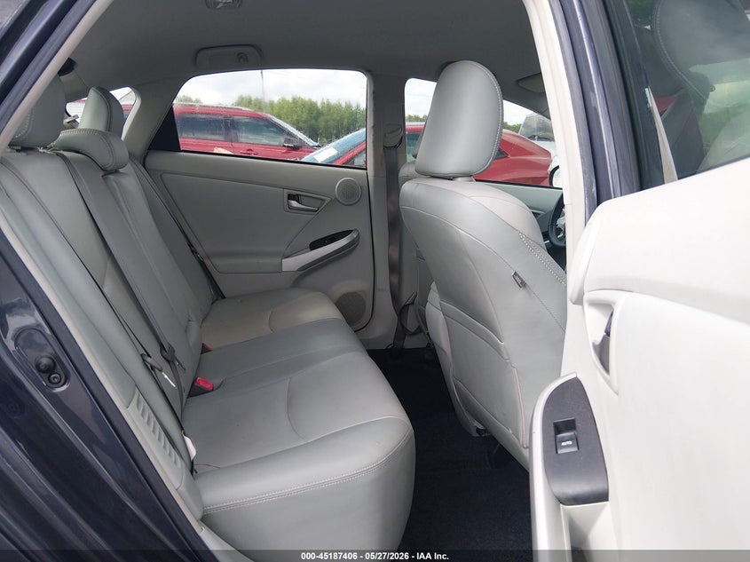 2012 Toyota Prius 1.8 Four grey Lot 111045187406 Vin JTDKN3DU2C1551666