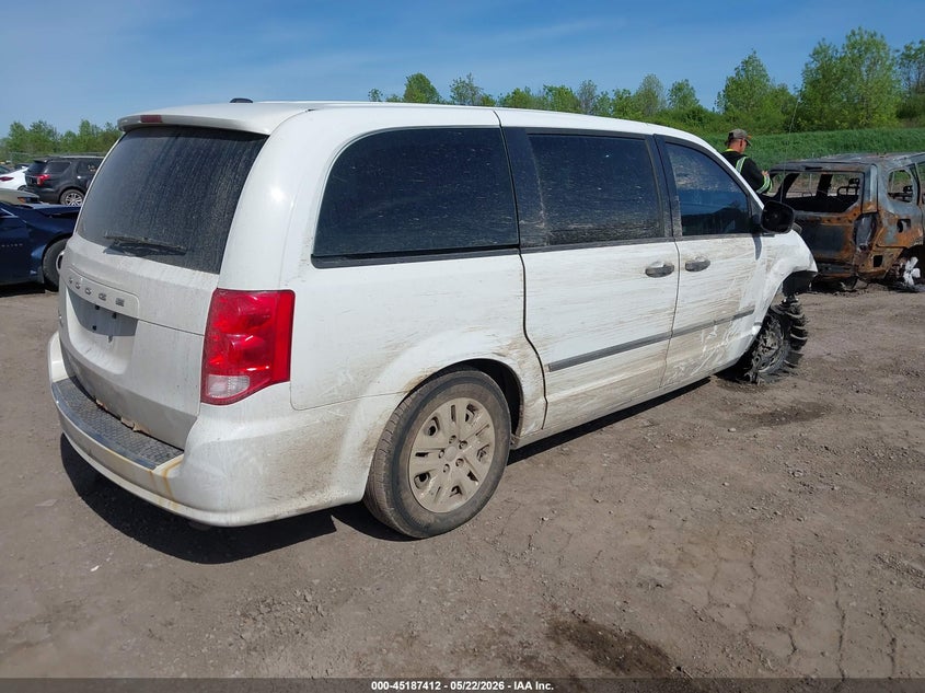 Vin: 2c4rdgbg0gr131797, lot: 45685124, dodge grand caravan american value pkg 20164