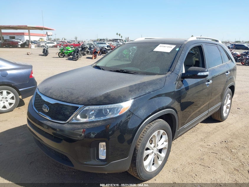 2014 Kia Sorento Ex V6 5XYKU4A73EG490855 photo 1