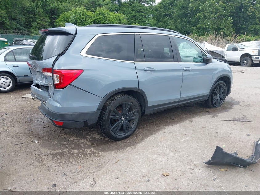 Vin: 5fnyf6h28nb071935, lot: 45685136, honda pilot awd special edition 20224
