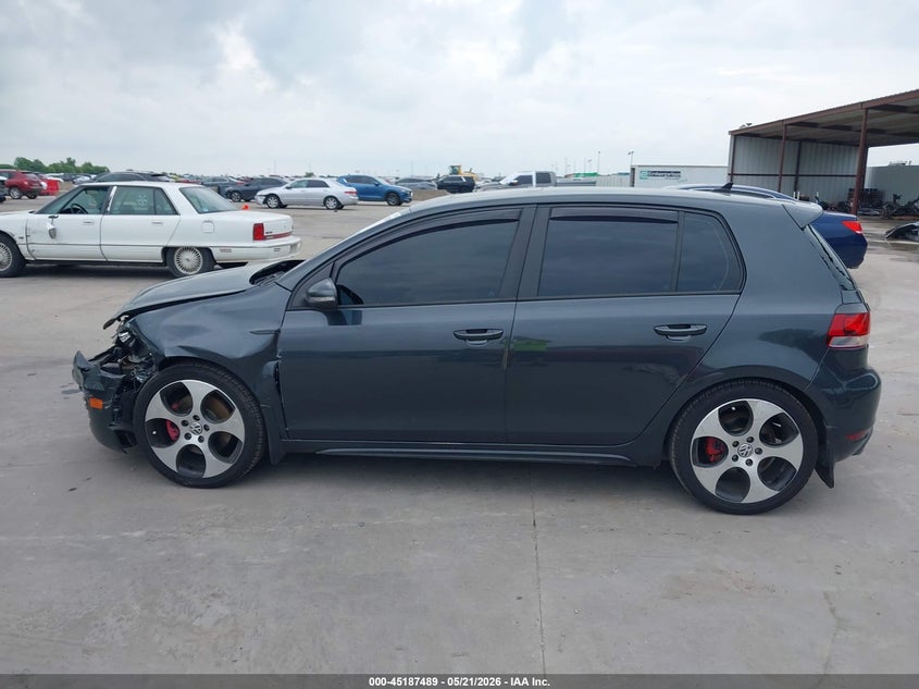 2012 Volkswagen Gti 4-Door VIN: WVWHV7AJ2CW252497 Lot: 45187489