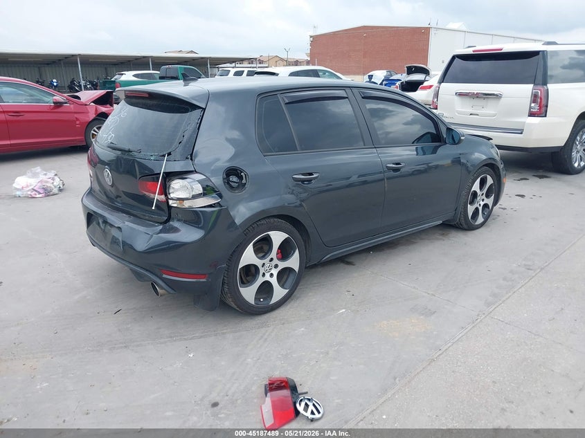 Vin: wvwhv7aj2cw252497, lot: 45685201, volkswagen gti 4-door 20124