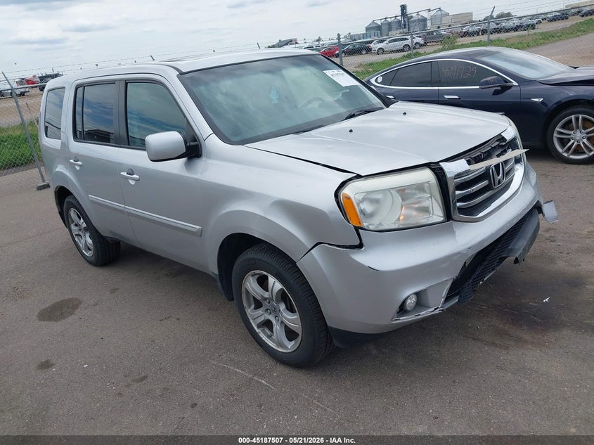 Vin: 5fnyf4h51db058537, lot: 45685219, honda pilot ex-l 2013 img_1