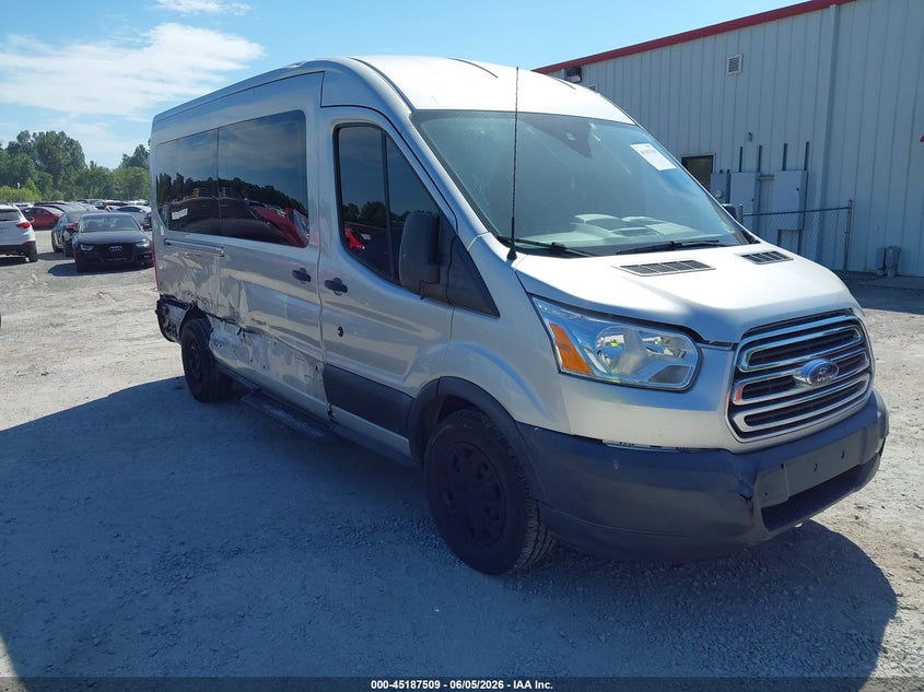 2016 Ford Transit 3.5 -350 Xlt silver Lot 111045187509 Vin 1FBAX2CG0GKA78057