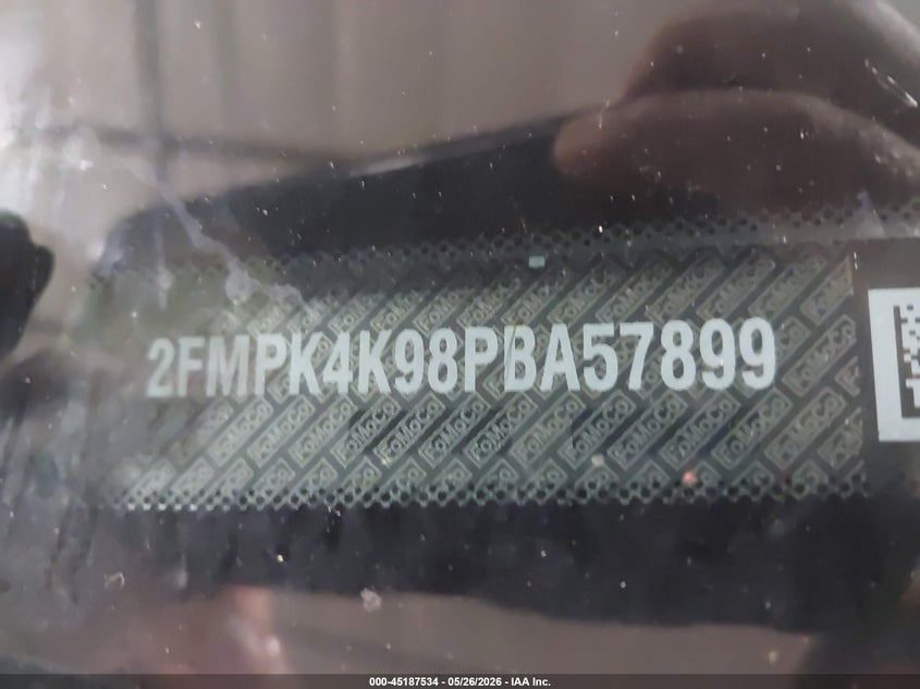 2023 Ford Edge Titanium VIN: 2FMPK4K98PBA57899 Lot: 45187534