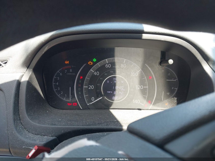 2015 HONDA CR-V SPORT UTILITY VEHICLE 2.4L I-4 DI, DOHC, VVT, 185HP