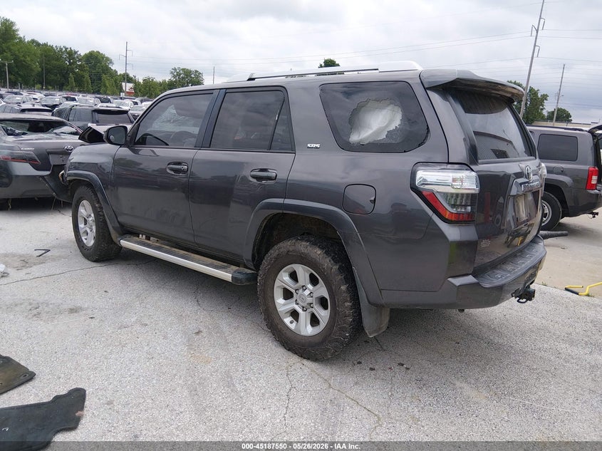Vin: jtebu5jr6e5156749, lot: 45685262, toyota 4runner sr5 20143