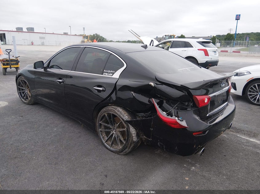 2015 INFINITI Q50 auction photo 3