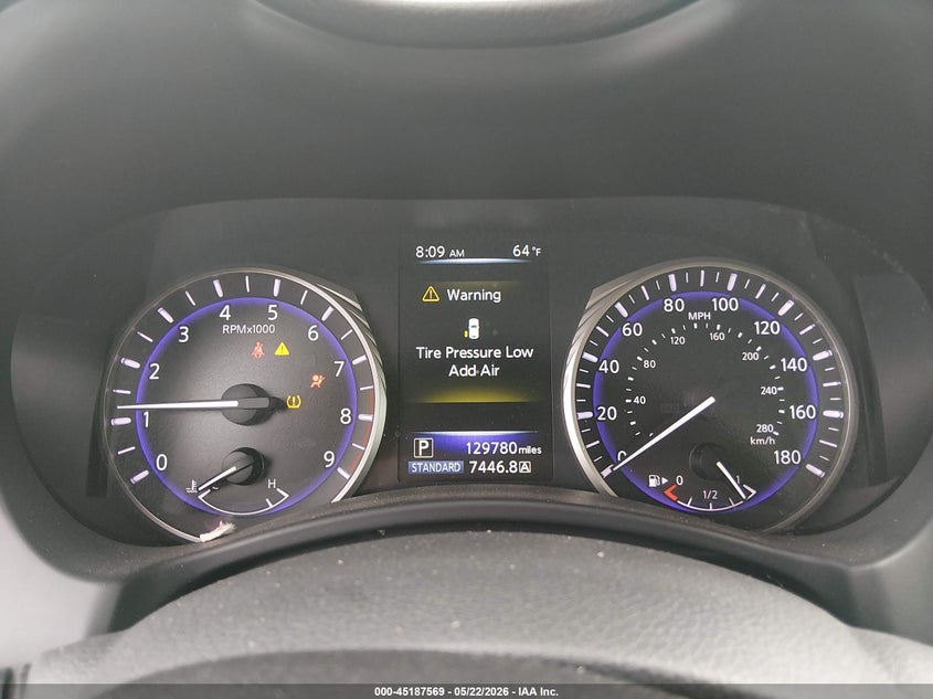 2015 INFINITI Q50 auction photo 7