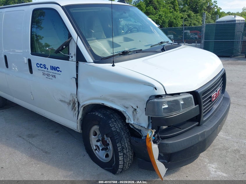 2018 GMC Savana 2500 Work Van VIN: 1GTW7AFG4J1302516 Lot: 45187588