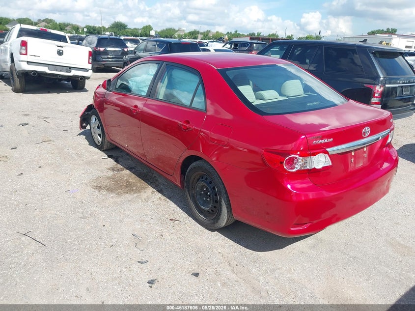 Vin: 5yfbu4ee8cp024839, lot: 45685318, toyota corolla le 20123