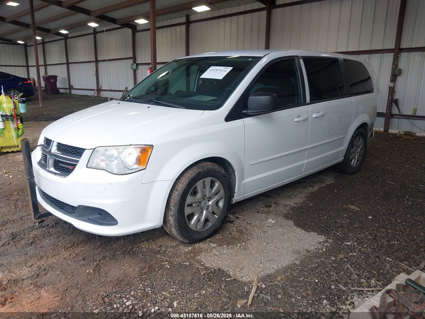 Vin: 2c4rdgbg4gr106157, lot: 45685328, dodge grand caravan se 20162