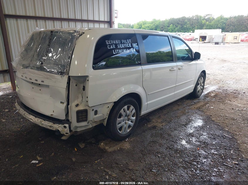 2016 DODGE GRAND CARAVAN auction photo 4