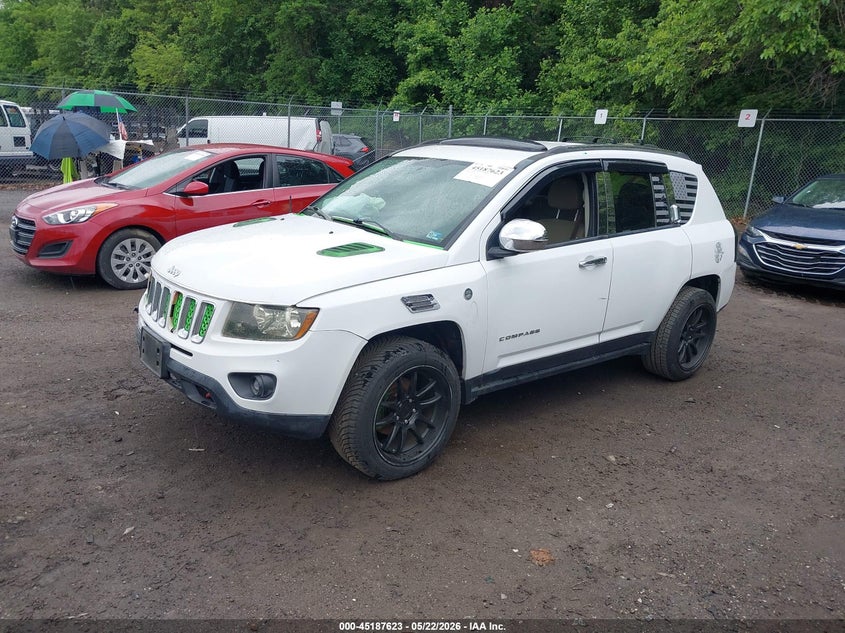 Vin: 1c4njdebxcd554874, lot: 45685335, jeep compass latitude 20122