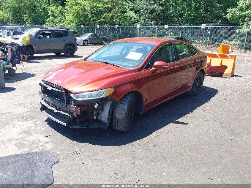 2014 Ford Fusion Se 3FA6P0HD2ER351017 photo 1