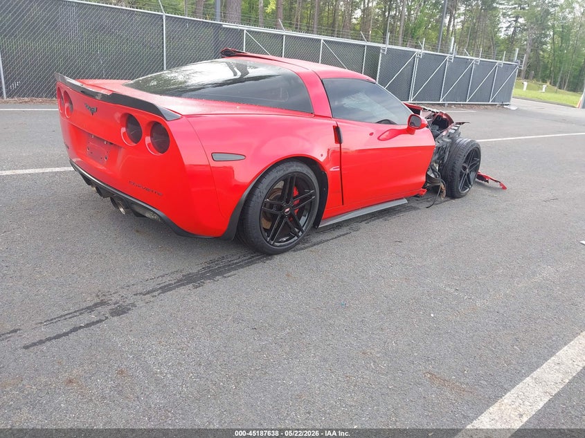 Vin: 1g1yk2de8b5105804, lot: 45685350, chevrolet corvette z06 hardtop 20114