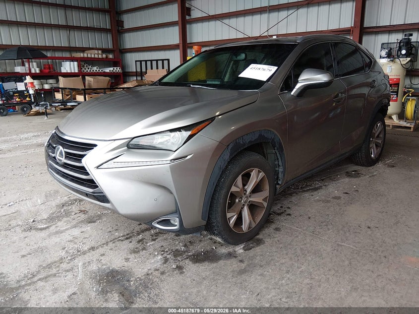 Vin: jtjyarbz5h2079758, lot: 45685391, lexus nx 200t 20172