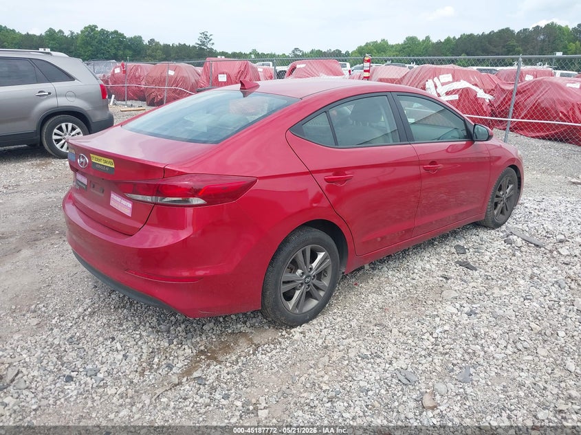 VIN 5NPD84LF9JH219349 2018 HYUNDAI ELANTRA SEL
