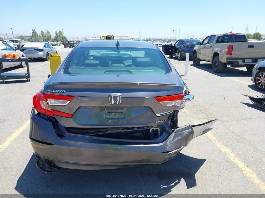 VIN 1HGCV1F34KA174450 2019 HONDA ACCORD SPORT