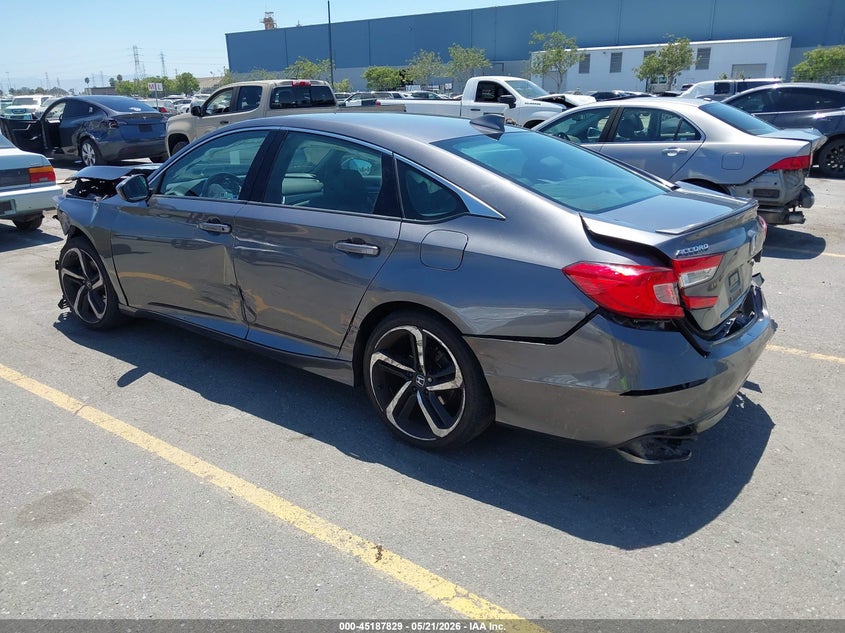 VIN 1HGCV1F34KA174450 2019 HONDA ACCORD SPORT