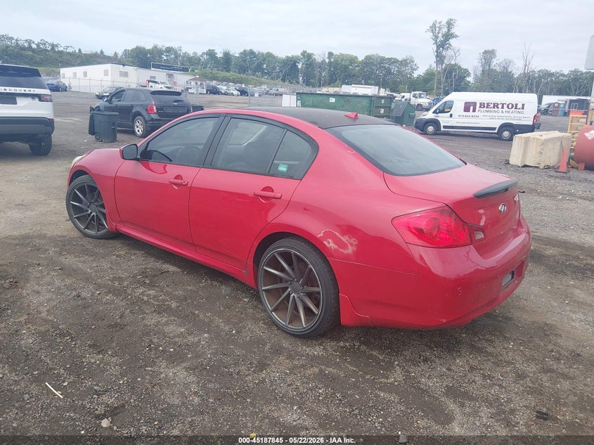 Vin: jn1cv6arxbm401665, lot: 45685557, infiniti g37x 20113