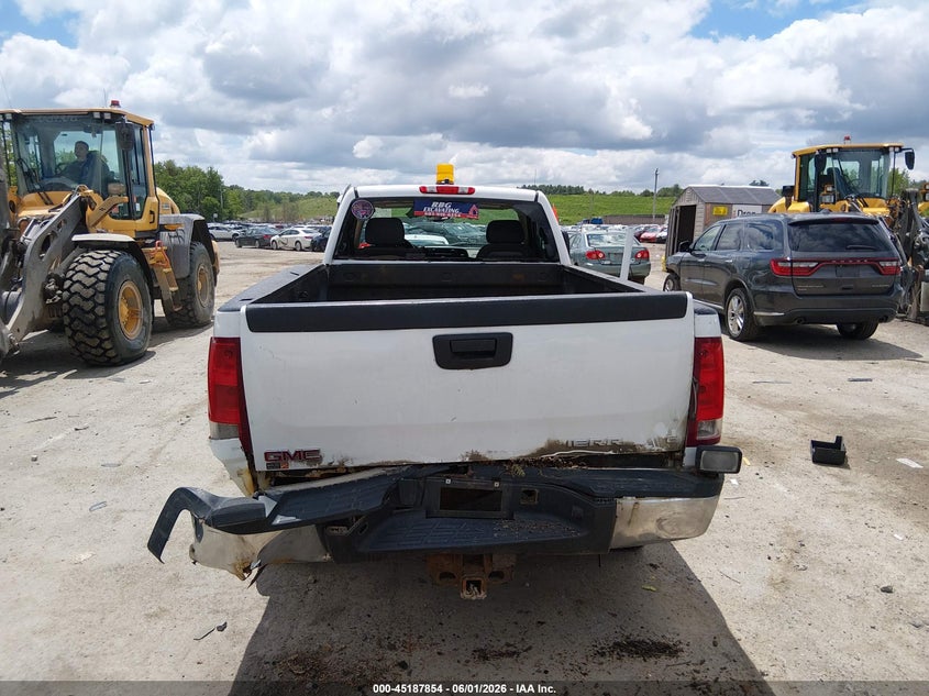 2012 Gmc SIERRA 3500Hd Sle white Lot 111045187854 Vin 1GT323C85CF201047