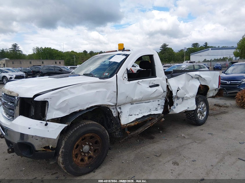 2012 Gmc SIERRA 3500Hd Sle white Lot 111045187854 Vin 1GT323C85CF201047