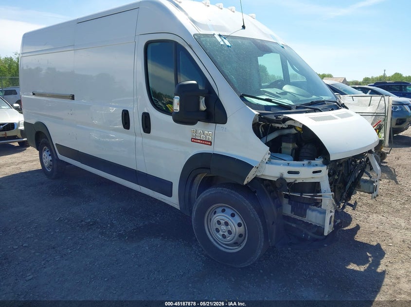 Vin: 3c6lrvdg0me512353, lot: 45685590, ram promaster 2500 high roof 159 wb 2021 img_1