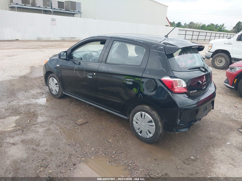 2024 MITSUBISHI MIRAGE 1.2L I-3 DOHC, VVT, (VIN: ML32AUHJ2RH016888