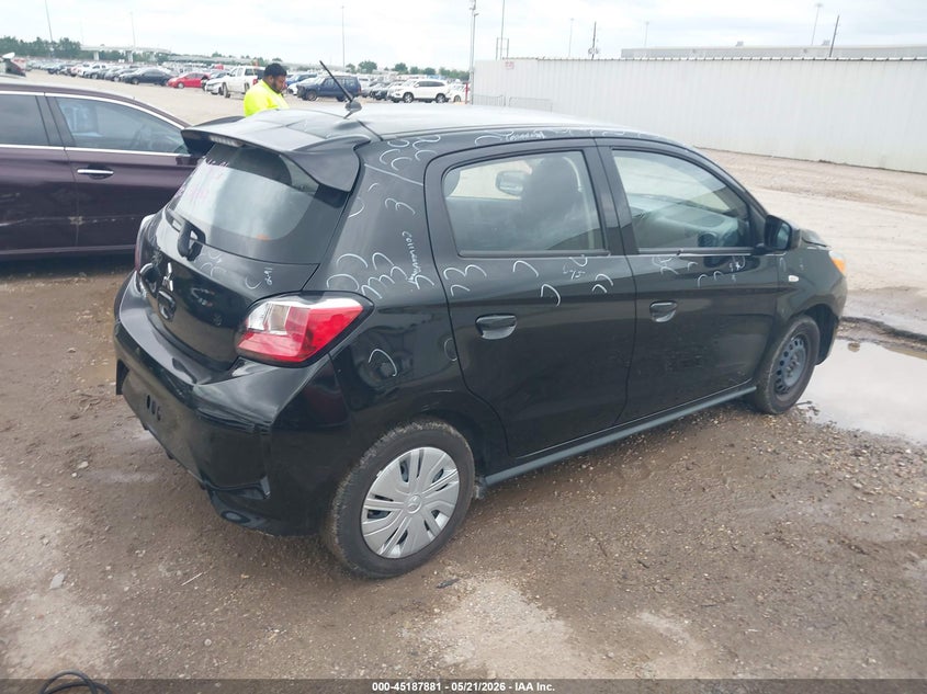 2024 MITSUBISHI MIRAGE 1.2L I-3 DOHC, VVT, (VIN: ML32AUHJ2RH016888