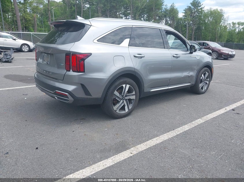 2022 KIA SORENTO PLUG-IN HYBRID auction photo 4