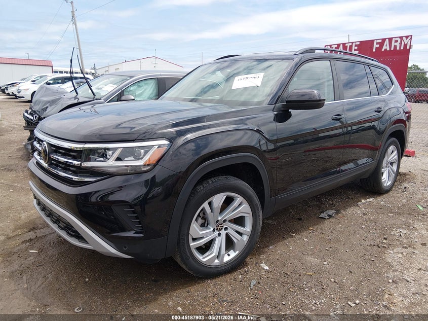 2021 VOLKSWAGEN ATLAS 3.6L V-6 DI, DOHC, V(VIN: 1V2HR2CA7MC605046