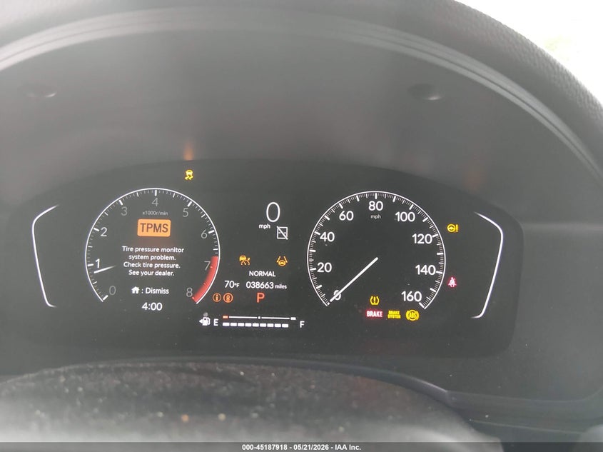 2023 HONDA CIVIC 2.0L I-4 DI, DOHC, V(VIN: 19XFL2H84PE008403