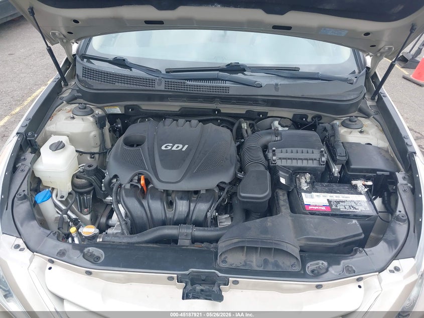 2011 HYUNDAI SONATA SEDAN 2.4L I-4 DI, DOHC, VVT, 198HP