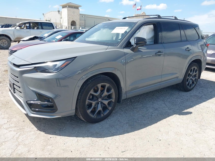 Vin: 5tdabab63ss015386, lot: 45685743, lexus tx 500h f sport premium 20252