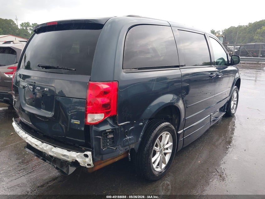 Vin: 2c4rdgcg2dr669153, lot: 45685800, dodge grand caravan sxt 20134