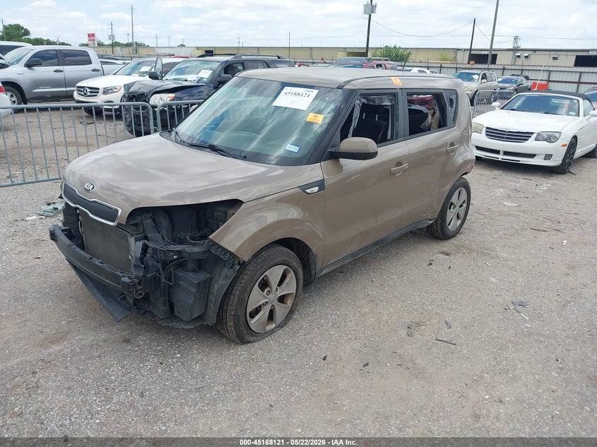 Vin: kndjn2a23e7088414, lot: 45685833, kia soul 20142