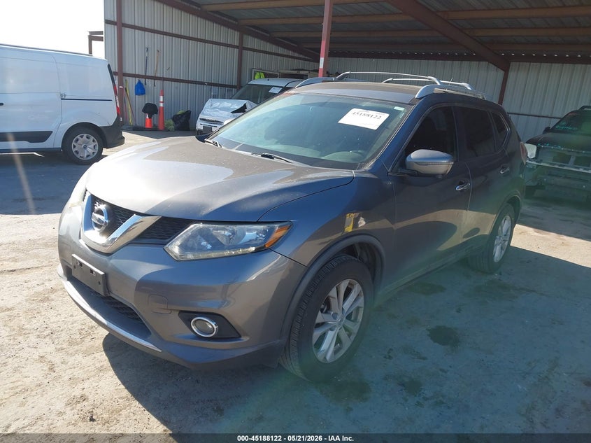 2016 NISSAN ROGUE auction photo 2