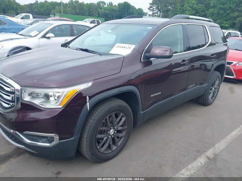 Vin: 1gkknuls4jz135370, lot: 45685837, gmc acadia slt-1 20182