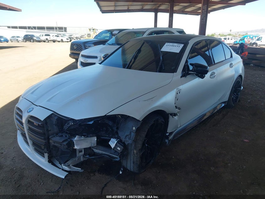 2024 BMW M3 auction photo 2