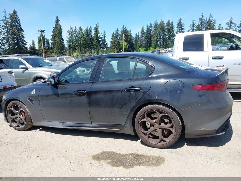 2023 Alfa Romeo Giulia Quadrifoglio Rwd VIN: ZARFAMEVXP7677163 Lot: 45188168