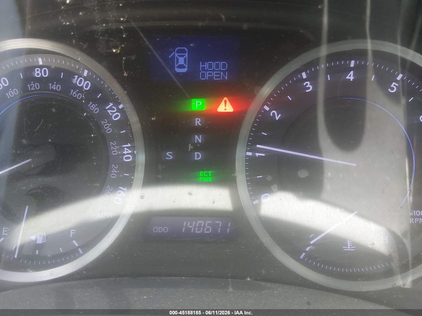 2012 LEXUS IS SEDAN 2.5L V-6 DI, DOHC, VVT, 204HP