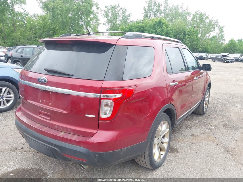 Vin: 1fm5k8f87dgb25467, lot: 45685948, ford explorer limited 20134