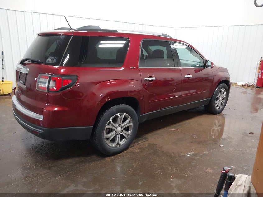 Vin: 1gkkrrkd5fj115946, lot: 45685986, gmc acadia slt-1 20154